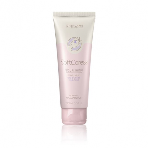 Живильний крем для рук SoftCaress. Великий об’єм