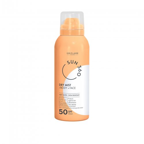 Сонцезахисний спрей для обличчя і тіла Oriflame Sun 360 з SPF 50