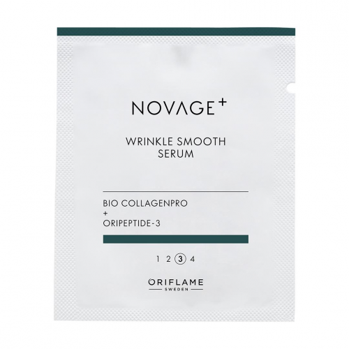 Сироватка для обличчя проти зморщок Novage+ Wrinkle Smooth (пробник)